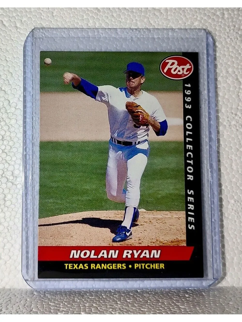 Nolan Ryan 1993 Post MLB #20 Baseball Card Houston Astros